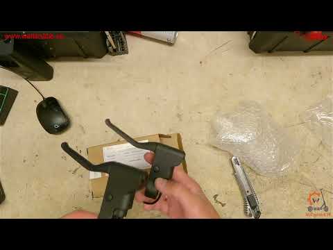 Video under på skillnaden mellan original och kopia bromshandtag:
